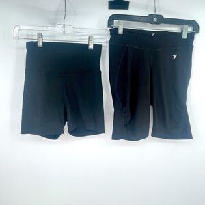 Women's 2‎ bundle, activewear, shorts, size small, black